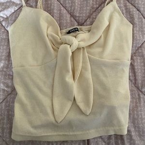 Light yellow tank top